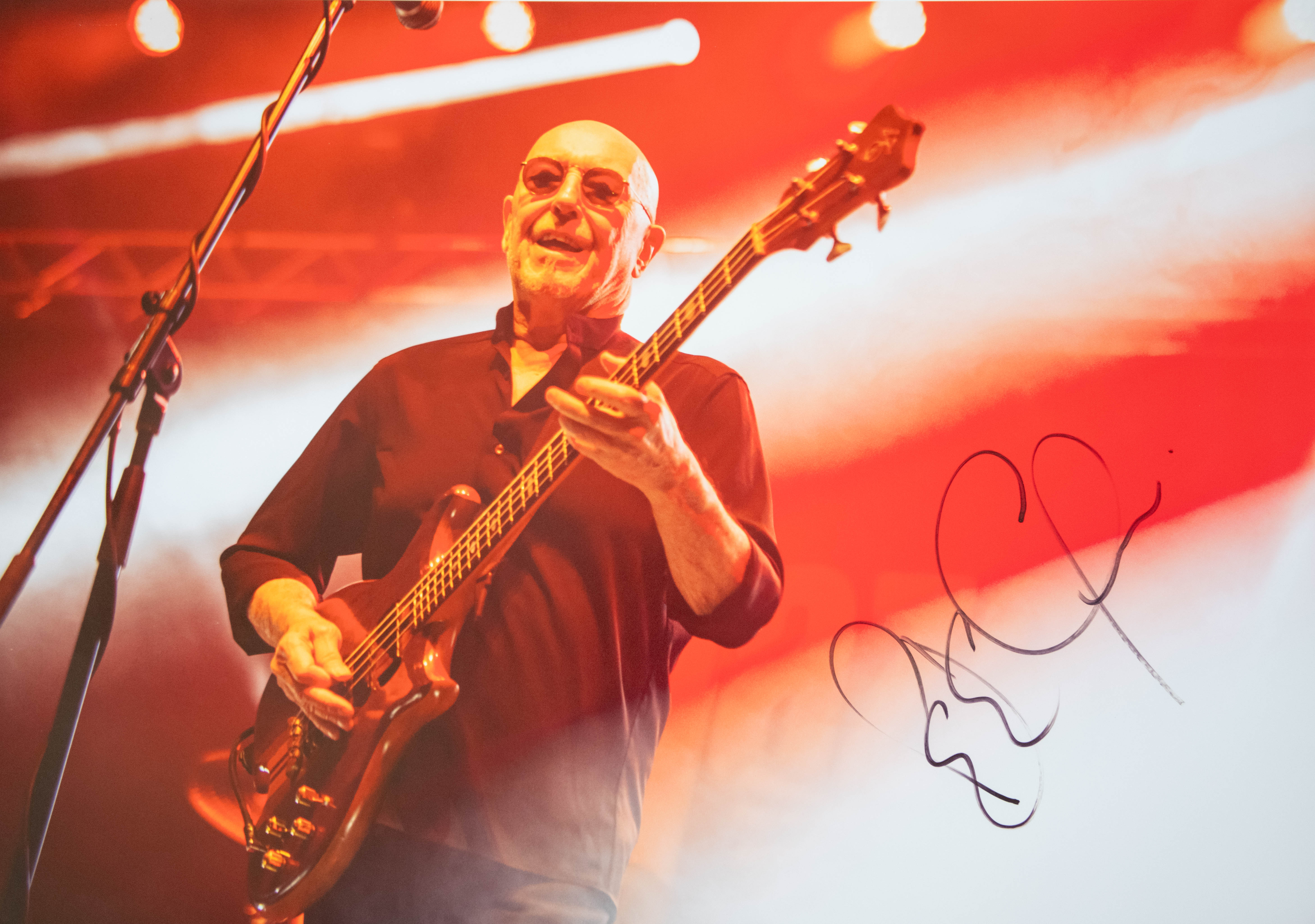 Pete Agnew z kapely Nazareth